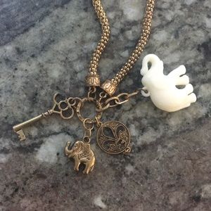 Elephant Charm necklace